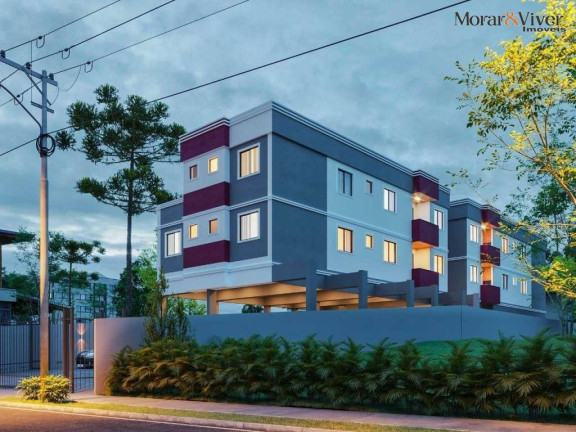 Imagem Apartamento com 3 Quartos à Venda, 64 m² em Santo Antônio - São José Dos Pinhais