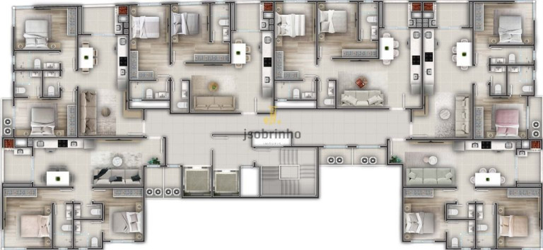 Imagem Apartamento com 2 Quartos à Venda, 69 m² em Tabuleiro Dos Oliveiras - Itapema