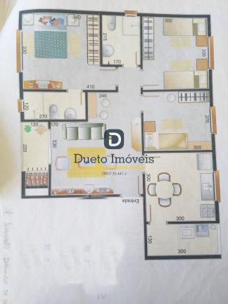 Imagem Apartamento com 3 Quartos à Venda, 82 m² em Centro - Santa Maria