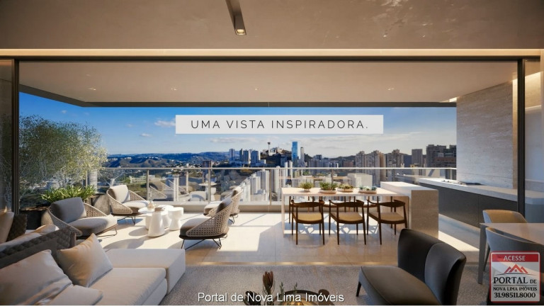 Imagem Apartamento com 4 Quartos à Venda, 224 m² em Vila Da Serra - Nova Lima