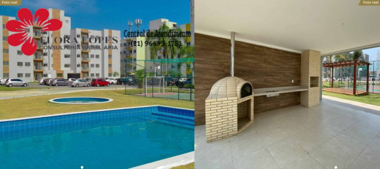 Apartamento com 2 Quartos à Venda, 54 m² em Vargem Pequena - Rio De Janeiro