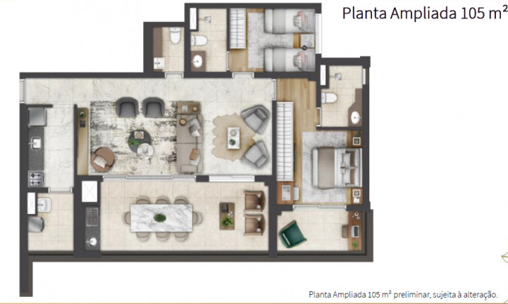 Imagem Apartamento com 3 Quartos à Venda, 105 m² em Brás - São Paulo