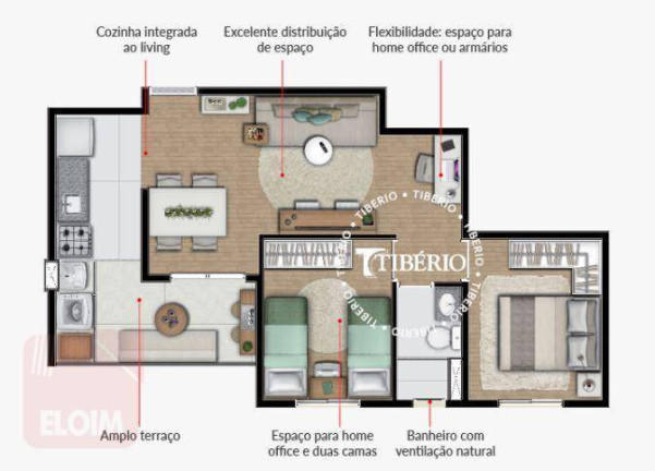 Apartamento com 2 Quartos à Venda, 52 m² em Santana - São Paulo