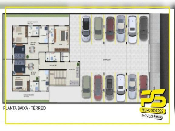 Imagem Apartamento com 1 Quarto à Venda, 47 m² em Jacumã - Conde