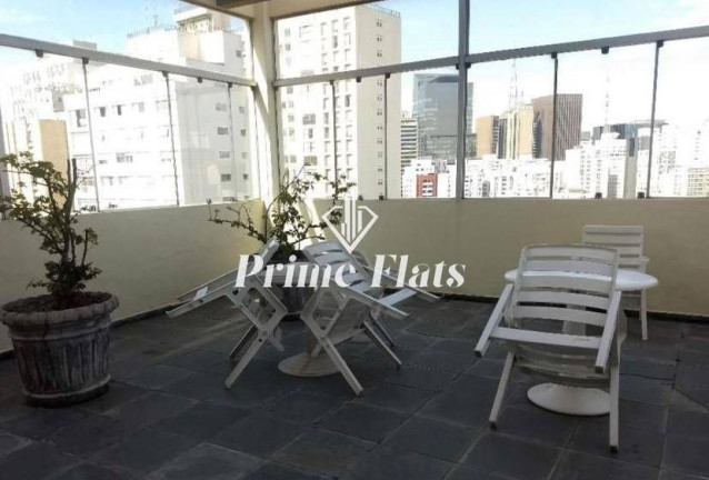 Imagem Apartamento com 1 Quarto para Alugar, 42 m² em Jardins - São Paulo