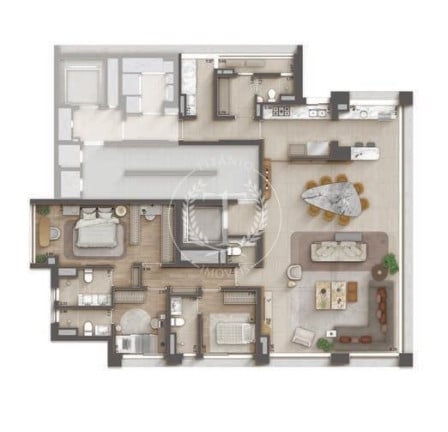 Apartamento com 3 Quartos à Venda, 178 m² em Jardins - São Paulo