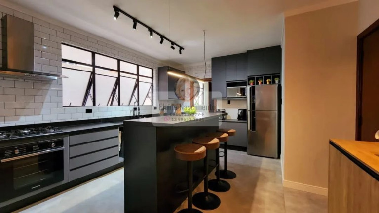 Imagem Apartamento com 3 Quartos à Venda, 145 m² em Pompeia - Santos