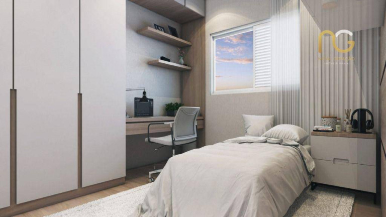 Imagem Apartamento com 2 Quartos à Venda, 75 m² em Vila Guilhermina - Praia Grande