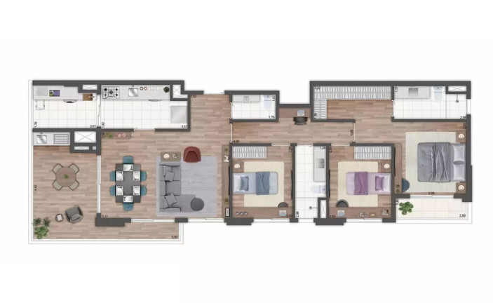 Imagem Apartamento com 3 Quartos à Venda, 109 m² em água Branca - São Paulo