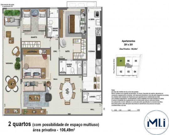Imagem Imóvel com 3 Quartos à Venda, 106 m² em Laranjeiras - Rio De Janeiro