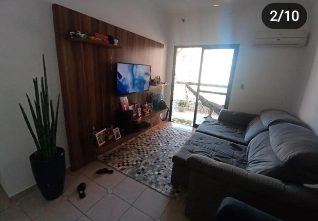 Imagem Apartamento com 2 Quartos para Alugar, 75 m² em Canto Do Forte - Praia Grande