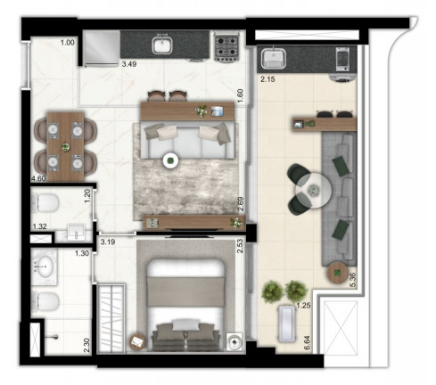 Imagem Apartamento com 2 Quartos à Venda, 78 m² em Vila Pompeia - São Paulo