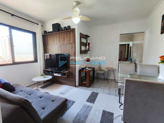 Imagem Apartamento com 1 Quarto à Venda, 53 m² em Guilhermina - Praia Grande