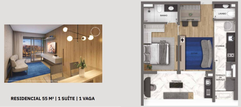 Imagem Apartamento com 2 Quartos à Venda, 75 m² em Moema - São Paulo