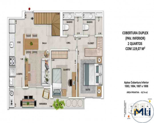 Imagem Imóvel com 3 Quartos à Venda, 75 m² em Tijuca - Rio De Janeiro