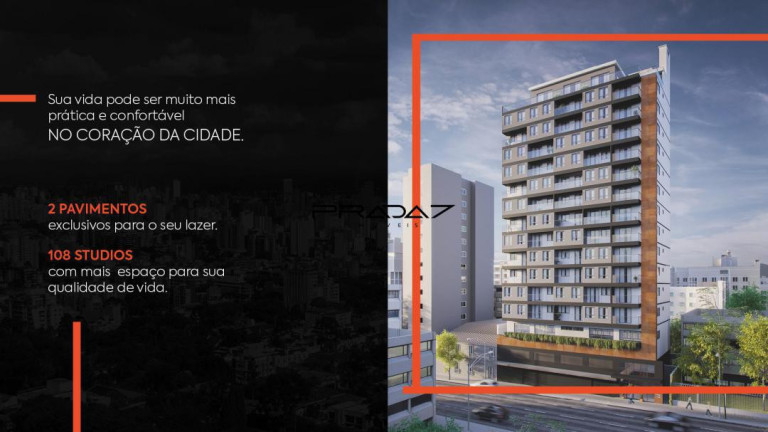 Imagem Imóvel com 1 Quarto à Venda, 20 m² em Centro - Curitiba
