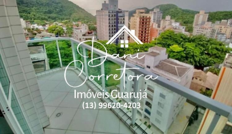 Imagem Apartamento com 2 Quartos à Venda, 84 m² em Tombo - Guarujá