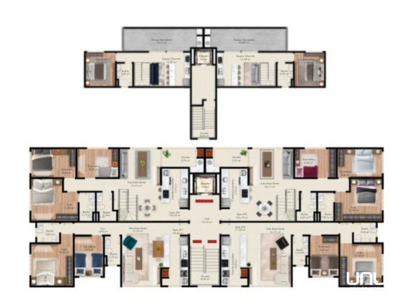Imagem Apartamento com 2 Quartos à Venda, 69 m² em Canto - Florianópolis