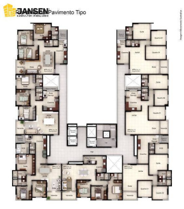 Imagem Apartamento com 3 Quartos à Venda, 90 m² em Bessa - João Pessoa