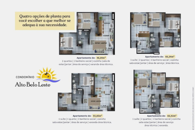 Imagem Apartamento com 1 Quarto à Venda, 53 m² em Pedra Mole - Teresina