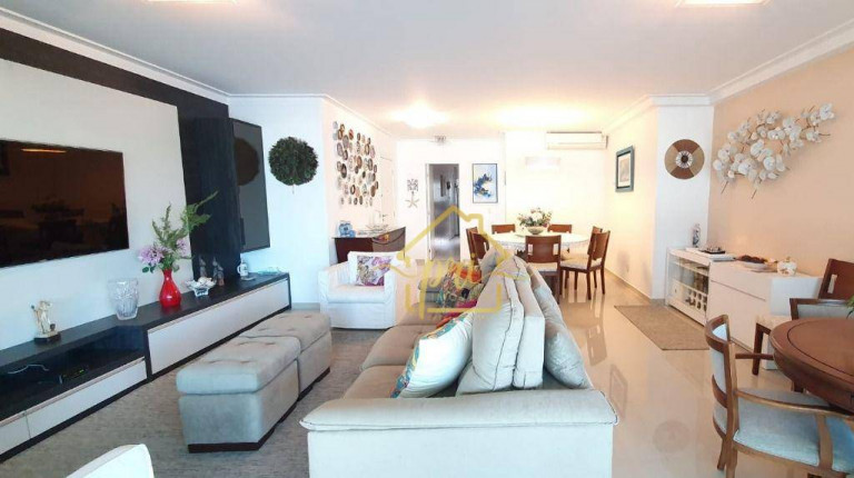 Imagem Apartamento com 4 Quartos à Venda ou Locação, 206 m² em Enseada - Guarujá