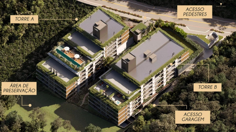 Imagem Apartamento com 2 Quartos à Venda, 125 m² em Cacupé - Florianópolis