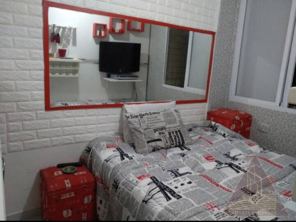 Imagem Apartamento com 2 Quartos para Alugar, 26 m² em Gonzaga - Santos