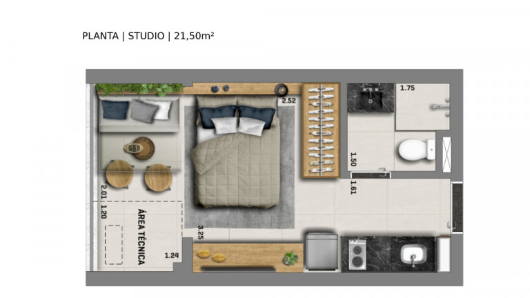 Imagem Apartamento com 1 Quarto à Venda, 43 m² em Vila Mariana - São Paulo