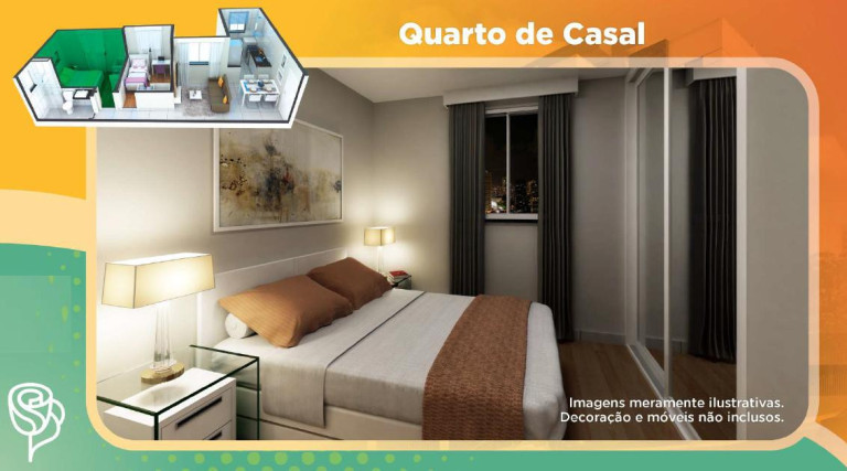 Imagem Apartamento com 2 Quartos à Venda, 46 m² em Glória - Belo Horizonte