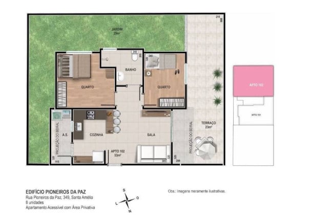 Imagem Apartamento com 3 Quartos à Venda, 45 m² em Santa Amélia - Belo Horizonte