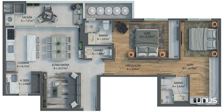 Imagem Apartamento com 2 Quartos à Venda, 138 m² em Campinas - São José