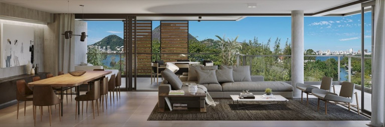 Imagem Apartamento com 3 Quartos à Venda, 183 m² em Lagoa - Rio De Janeiro