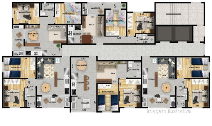 Imagem Apartamento com 2 Quartos à Venda, 49 m² em Vila Ré - São Paulo