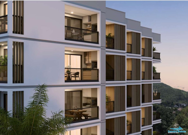 Imagem Apartamento com 1 Quarto à Venda, 35 m² em Toninhas - Ubatuba