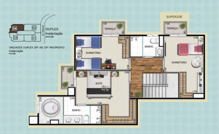 Imagem Apartamento com 3 Quartos à Venda, 74 m² em Alphaville - Barueri