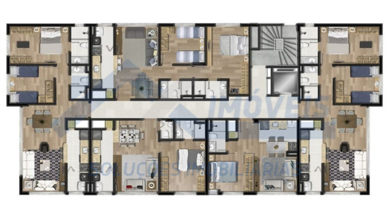 Imagem Apartamento com 2 Quartos à Venda, 60 m² em Bom Fim - Porto Alegre