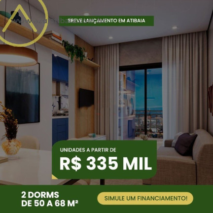 Imagem Apartamento com 2 Quartos à Venda, 56 m² em Centro - Atibaia