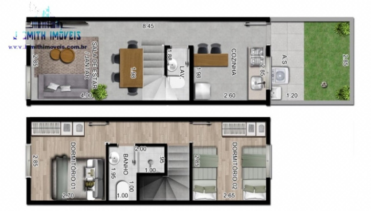 Imagem Casa de Condomínio com 2 Quartos à Venda, 53 m² em Quinta Dos Angicos - Cotia