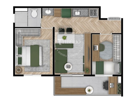 Apartamento com 1 Quarto à Venda, 39 m² em Vila Da Saúde - São Paulo