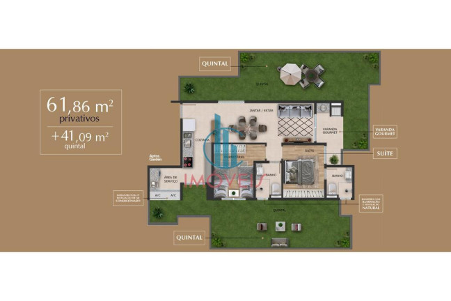 Apartamento com 2 Quartos à Venda, 63 m² em Mandaqui - São Paulo