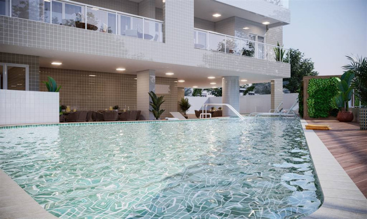 Imagem Apartamento com 2 Quartos à Venda, 82 m² em Mirim - Praia Grande