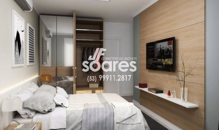 Imagem Apartamento com 2 Quartos à Venda, 66 m² em Centro - Pelotas