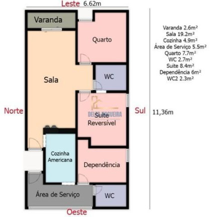 Imagem Apartamento com 2 Quartos à Venda, 73 m² em Boa Viagem - Recife