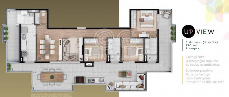 Imagem Apartamento com 3 Quartos à Venda, 130 m² em Conceição - São Paulo