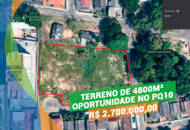Imagem Terreno à Venda, 4.835 m² em Parque 10 De Novembro - Manaus