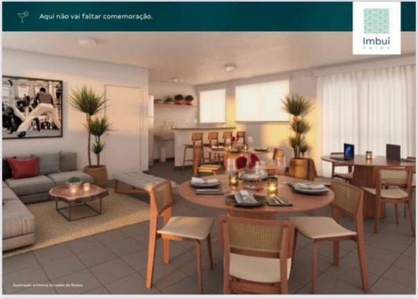 Imagem Apartamento com 2 Quartos à Venda, 39 m² em Imbuí - Salvador