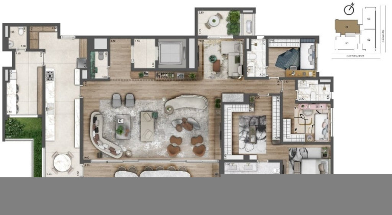 Imagem Apartamento com 4 Quartos à Venda, 252 m² em Moema - São Paulo