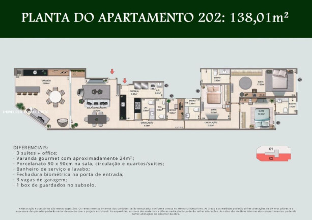 Imagem Apartamento com 3 Quartos à Venda, 138 m² em Rio De Janeiro