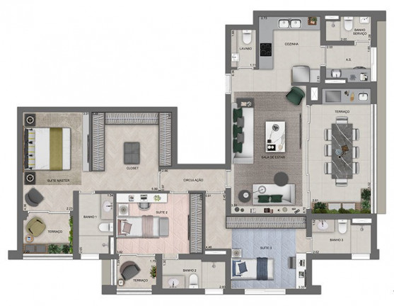 Imagem Apartamento com 3 Quartos à Venda, 265 m² em Vila Nova Conceição - São Paulo