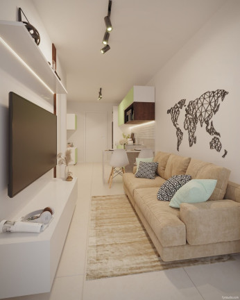Imagem Apartamento com 1 Quarto à Venda, 40 m² em Portão - Curitiba
